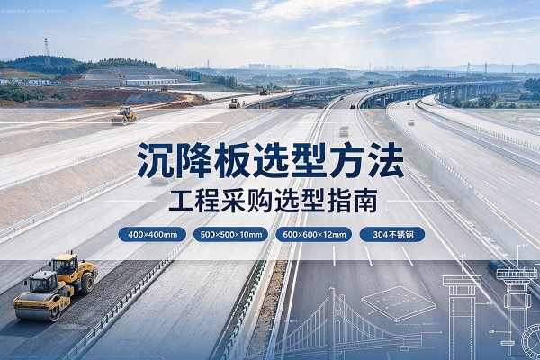 鄂城沉降板选择方法