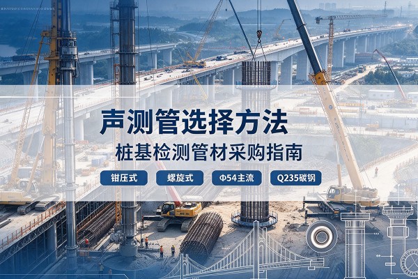 鄂城声测管选型标准