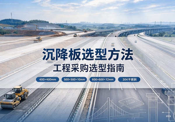 鄂城沉降板选择方法